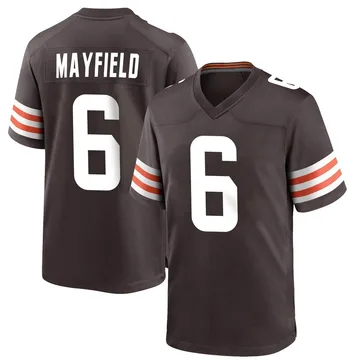 baker mayfield color rush jersey youth