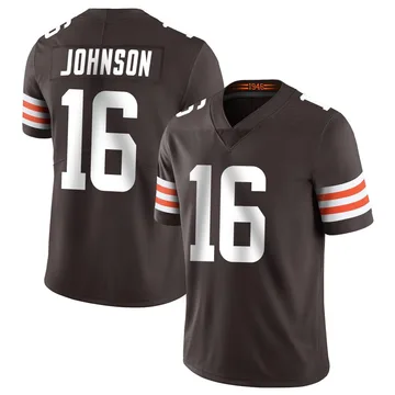 Men's Diontae Johnson Cleveland Browns Limited Brown Team Color Vapor Untouchable Jersey