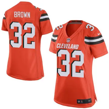 cleveland browns orange jersey