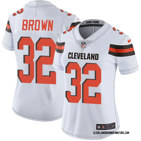 cleveland browns white jersey