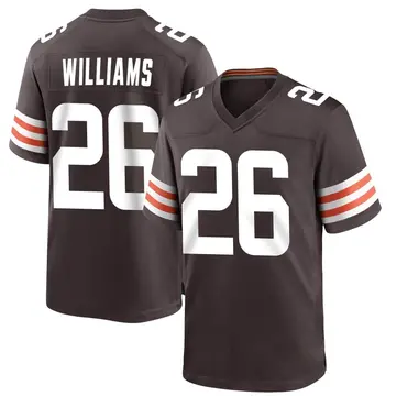 Youth Greedy Williams Cleveland Browns Game Brown Team Color Jersey