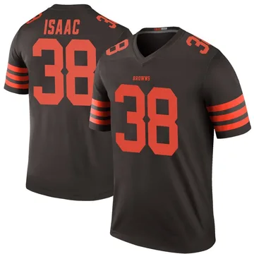 Youth Keenan Isaac Cleveland Browns Legend Brown Color Rush Jersey